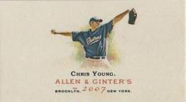 2007 Topps Allen & Ginter - Mini A & G Back #238 Chris Young Front