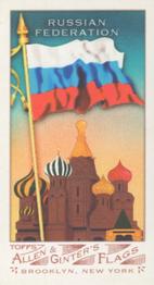 2007 Topps Allen & Ginter - Mini Flags #NNO Russian Federation Front