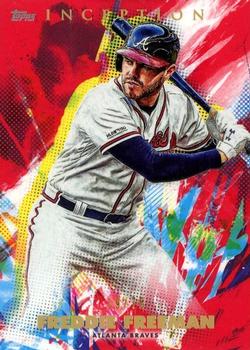 2020 Topps Inception - Red #94 Freddie Freeman Front