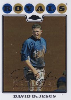 2008 Topps Chrome - National Convention #62 David DeJesus Front