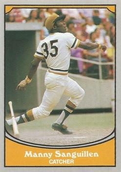 1990 Pacific Legends - Glossy #75 Manny Sanguillen Front