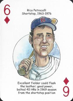 2015 Hero Decks Boston Red Sox Baseball Heroes Playing Cards #6♦️ Rico Petrocelli Front