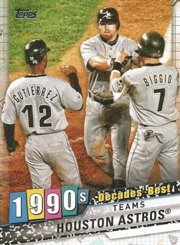 2020 Topps - Decades' Best (Series Two) #DB-71 Houston Astros Front