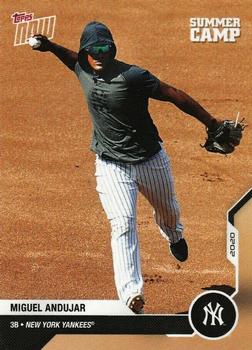 2020 Topps Now Road to Opening Day Summer Camp #OD-474 Miguel Andujar Front