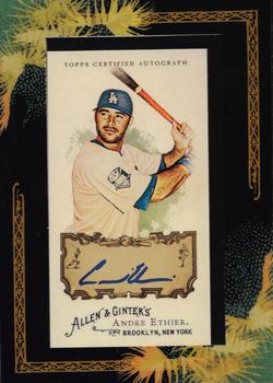 2008 Topps Allen & Ginter - Autographs #AGA-AE Andre Ethier Front