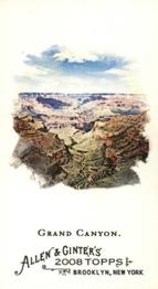 2008 Topps Allen & Ginter - Mini Bazooka #144 Grand Canyon Front