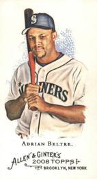 2008 Topps Allen & Ginter - Mini No Card Number #NNO Adrian Beltre Front