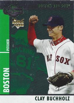 2008 Topps Co-Signers - Silver Green #100 Clay Buchholz Front