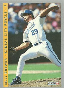 1993 Fleer Final Edition #F-215 Billy Brewer Front