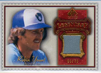 2009 SP Legendary Cuts - Legendary Memorabilia Red #LM-RY Robin Yount Front