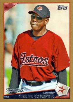 2009 Topps - Gold #562 Cecil Cooper Front