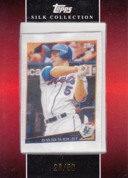2009 Topps - Silk Collection #NNO David Wright Front