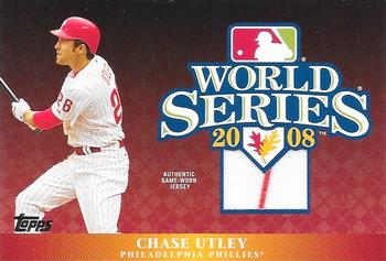 2009 Topps - World Champion Relics #WCR-CU Chase Utley Front