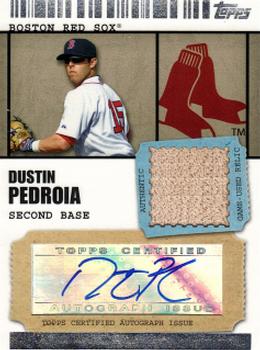 2009 Topps Ticket to Stardom - Autograph Relics #TSAR-DP Dustin Pedroia Front