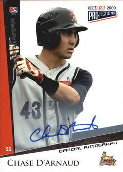 2009 TriStar PROjections - Autographs #172 Chase D'Arnaud Front