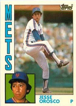 1984 Topps - Collector's Edition (Tiffany) #54 Jesse Orosco Front