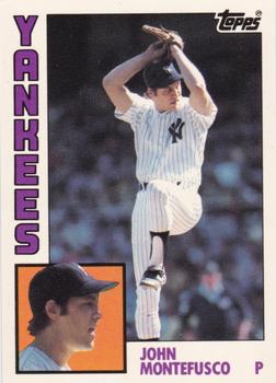 1984 Topps - Collector's Edition (Tiffany) #761 John Montefusco Front