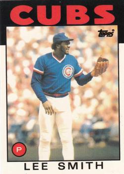 1986 Topps - Collector's Edition (Tiffany) #355 Lee Smith Front