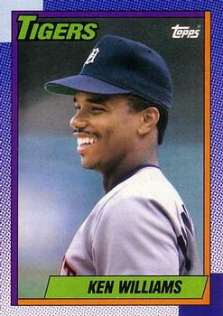 1990 Topps - Collector's Edition (Tiffany) #327 Ken Williams Front
