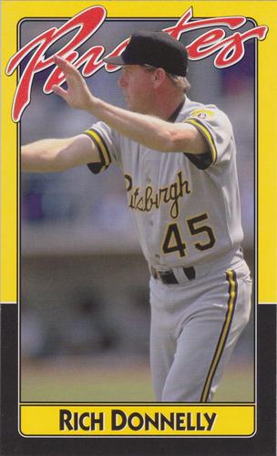 1994 Quintex Pittsburgh Pirates SGA #NNO Rich Donnelly Front