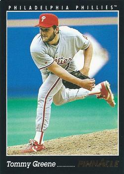 1993 Pinnacle #313 Tommy Greene Front