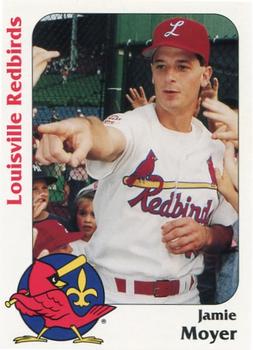 1991 Louisville Redbirds #8 Jamie Moyer Front