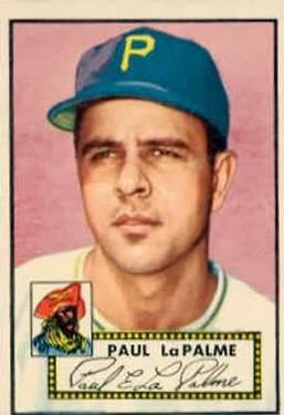 1952 Topps #166 Paul LaPalme Front