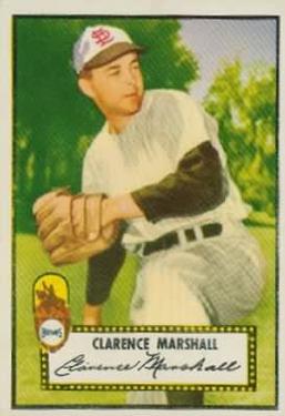 1952 Topps #174 Cuddles Marshall Front
