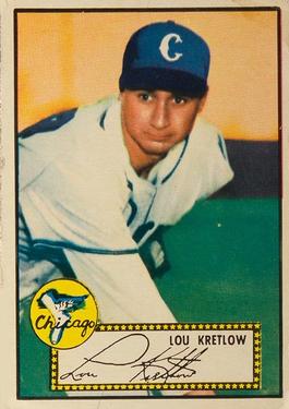 1952 Topps #42 Lou Kretlow Front