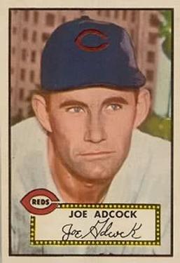 1952 Topps #347 Joe Adcock Front