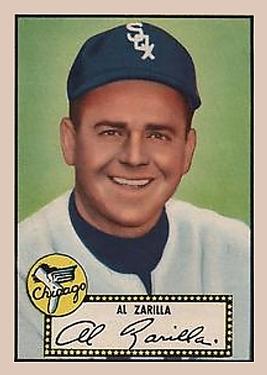 1952 Topps #70 Al Zarilla Front