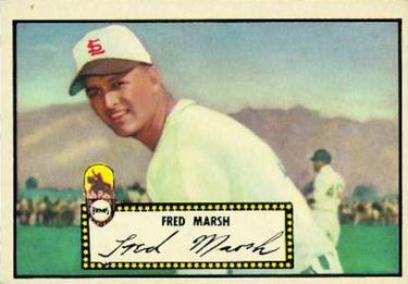 1952 Topps #8 Fred Marsh Front