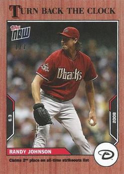 2021 Topps Now Turn Back the Clock - Cherry #64 Randy Johnson Front