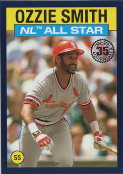2021 Topps - 1986 Topps Baseball 35th Anniversary All-Stars Blue #86AS-14 Ozzie Smith Front