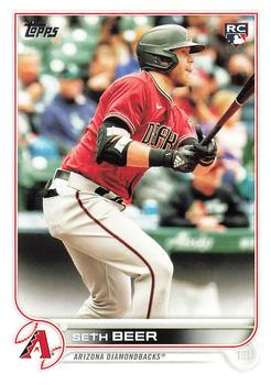 2022 Topps #345 Seth Beer Front