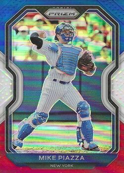 2021 Panini Prizm - Red/White/Blue Prizm #160 Mike Piazza Front