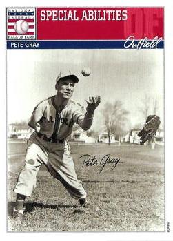 2005 National Baseball Hall of Fame and Museum Education Program #NNO Special Abilities (Pete Gray) Front