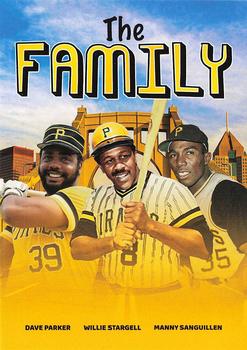 2021 Topps Archives - Movie Poster Cards #MPC-1 Dave Parker / Manny Sanguillen / Willie Stargell Front