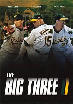 2021 Topps Archives - Movie Poster Cards #MPC-5 Mark Mulder / Tim Hudson / Barry Zito Front