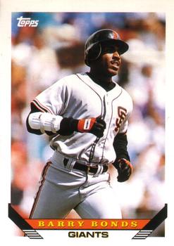 1993 Topps Traded #1T Barry Bonds Front