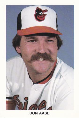 1985 Baltimore Orioles Postcards #NNO Don Aase Front