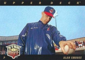 1993 Upper Deck #12 Alan Embree Front