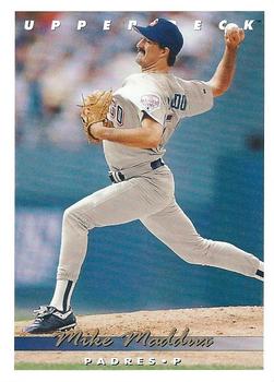 1993 Upper Deck #58 Mike Maddux Front
