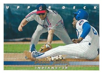 1993 Upper Deck #200 Brook Jacoby Front