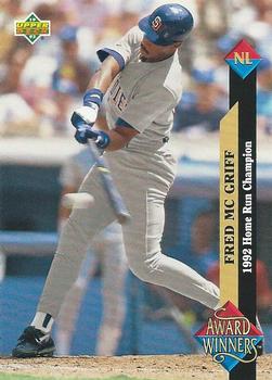 1993 Upper Deck #496 Fred McGriff Front