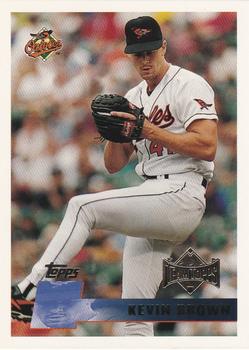 1996 Topps Team Topps Baltimore Orioles #376 Kevin Brown Front