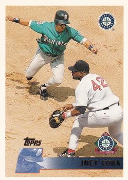 1996 Topps Team Topps Seattle Mariners #304 Joey Cora Front