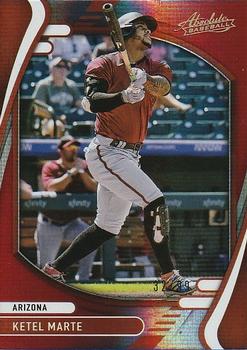 2022 Panini Absolute - Red #53 Ketel Marte Front