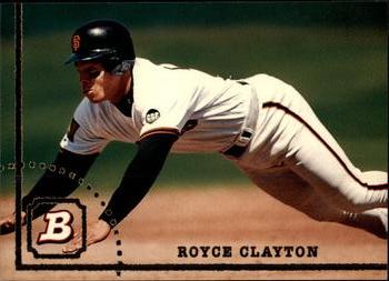 1994 Bowman #519 Royce Clayton Front