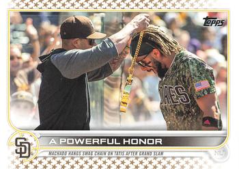 2022 Topps - Gold Star #648 A Powerful Honor Front